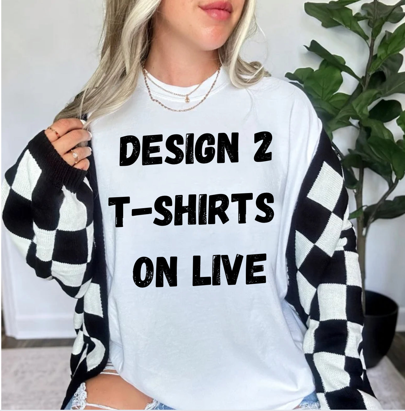 BUILD 2 TSHIRTS ON LIVE