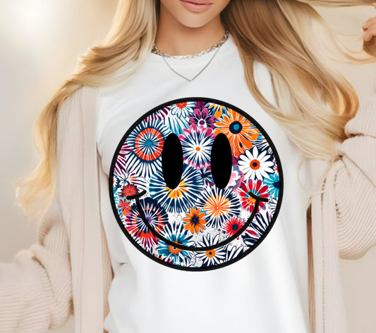 FIREWORK FLORAL SMILEY