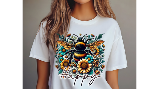 FLORAL BEE HAPPY